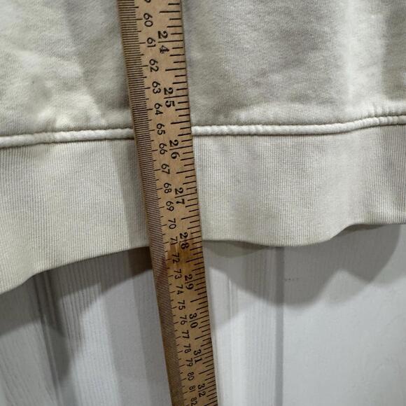 MATE The Label XS/S 100% Organic Cotton Fleece Shrunken Crew Neck Sweatshirt - Picture 7 of 11